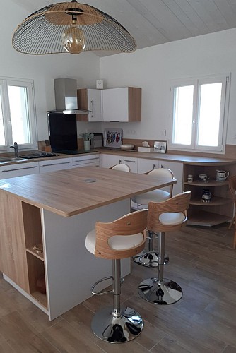 Maison de vacances à Barbâtre à 550m de la plage du Midi sur l'Ile de Noirmoutier