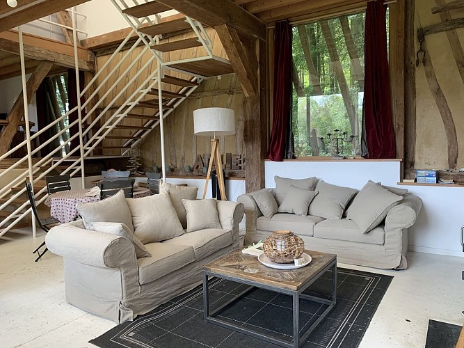 Gîte de l'atelier - Salon