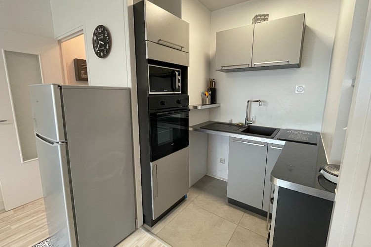 Appartement avec vue latérale sur l'océan dans le quartier des Becs à Saint Hilaire de Riez