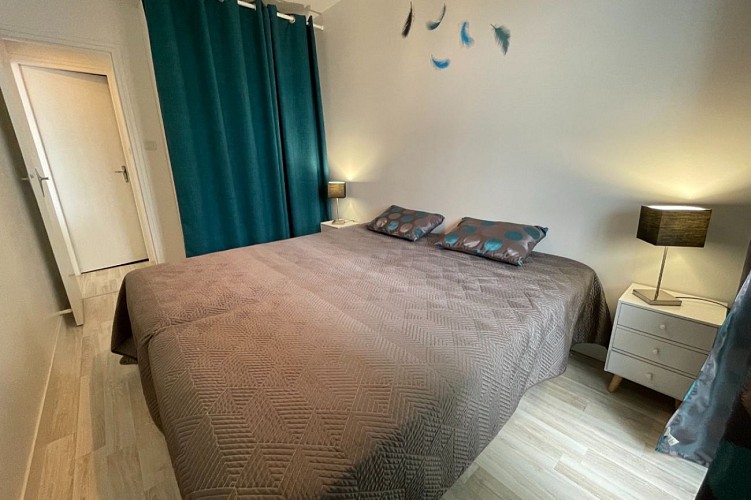 Appartement avec vue latérale sur l'océan dans le quartier des Becs à Saint Hilaire de Riez