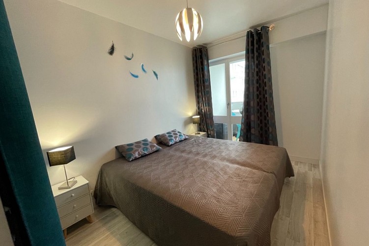 Appartement avec vue latérale sur l'océan dans le quartier des Becs à Saint Hilaire de Riez