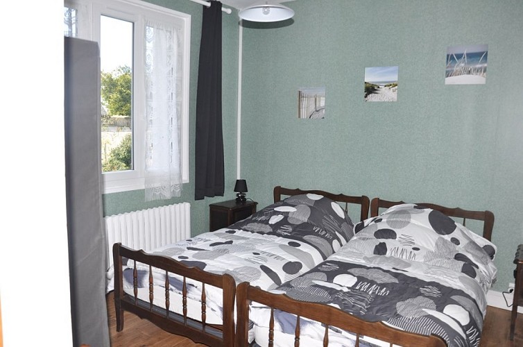 Chambre 2 lits 90