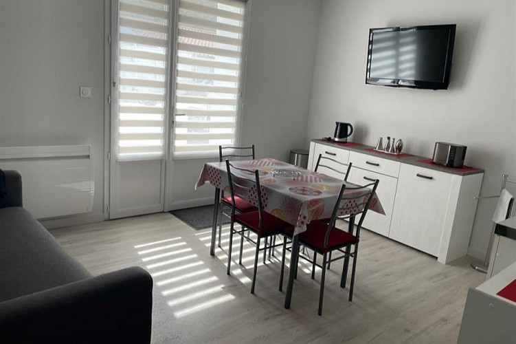 Appartement en rez-de-chaussée à 100m de la plage à La Barre de Monts