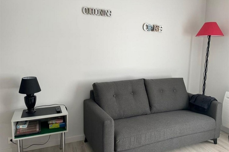 Appartement en rez-de-chaussée à 100m de la plage à La Barre de Monts