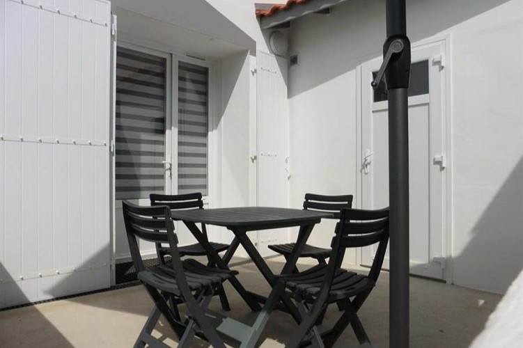 Appartement en rez-de-chaussée à 100m de la plage à La Barre de Monts