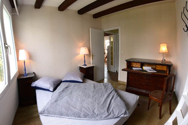 la chambre du Rez-de -Jardin
