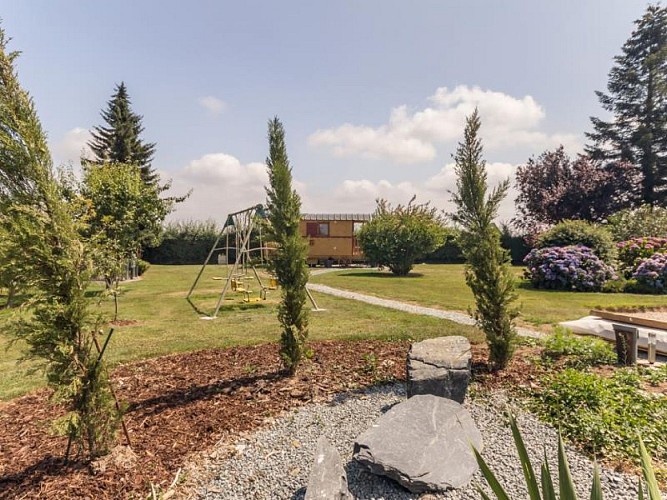 Un jardin aménagé