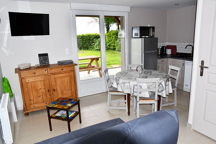 espace cusine /salon