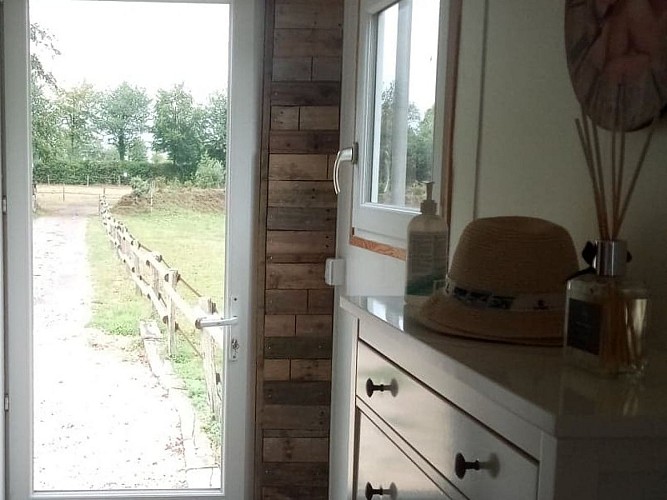 Gîte à la ferme la ferme du Manoir couloir 2 Saint Nicolas de la Haie M. et Mme BRUMENT Caux Seine Tourisme