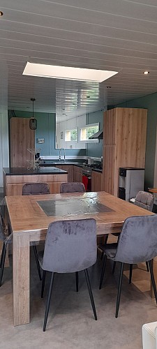 Gîte à la ferme/ferme du Manoir/salle/M. et Mme BRUMENT Caux Seine Tourisme