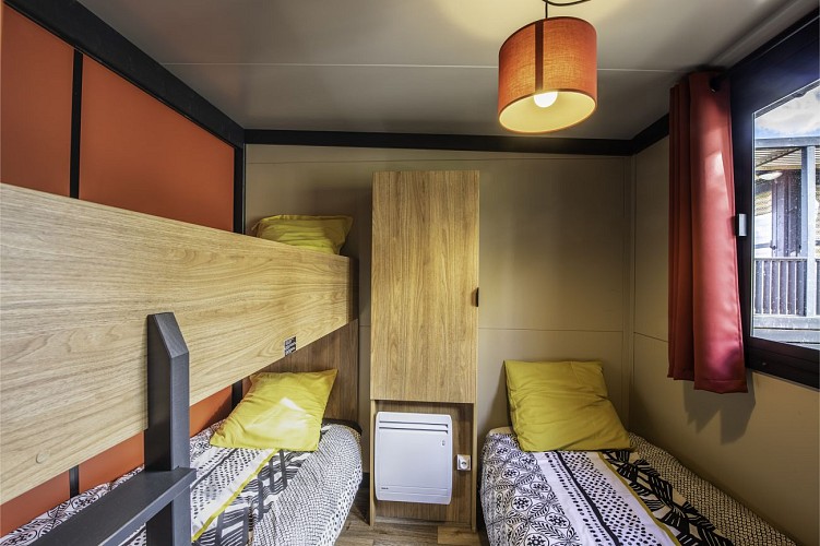 Chambre n°2 - 3 couchages dont 1 superposé