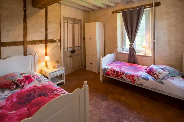 Chambre papillon (accessible par 5 marches)