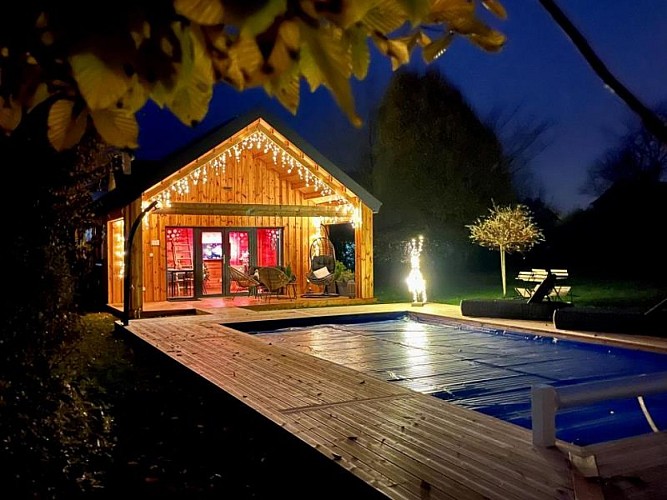 Gîtes de France® - Le Cottage des Hauts Poiriers - Piscine & Spa