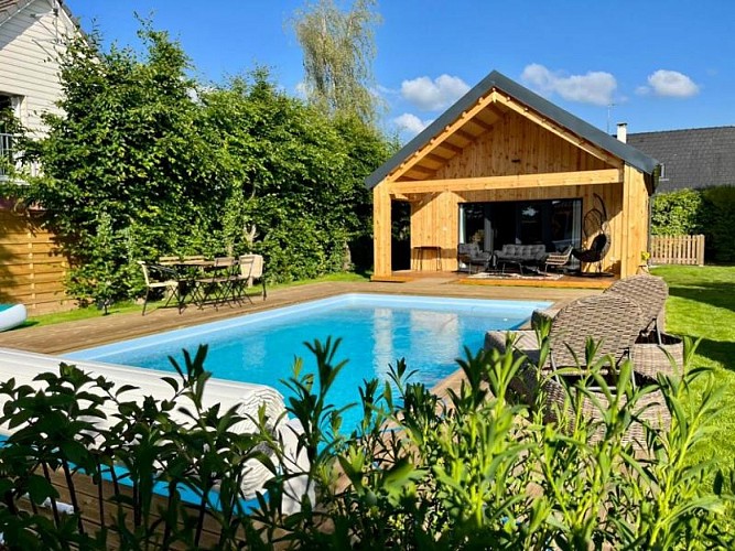Gîtes de France® - Le Cottage des Hauts Poiriers - Piscine & Spa
