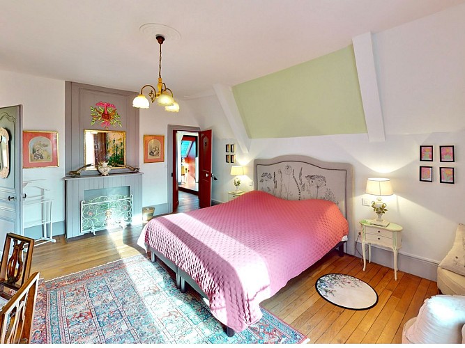 Chambre 5-7 - ©Château de Sant Clair