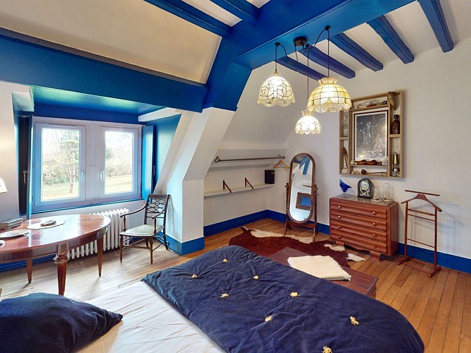 Chambre 7-2 - ©Château de Sant Clair