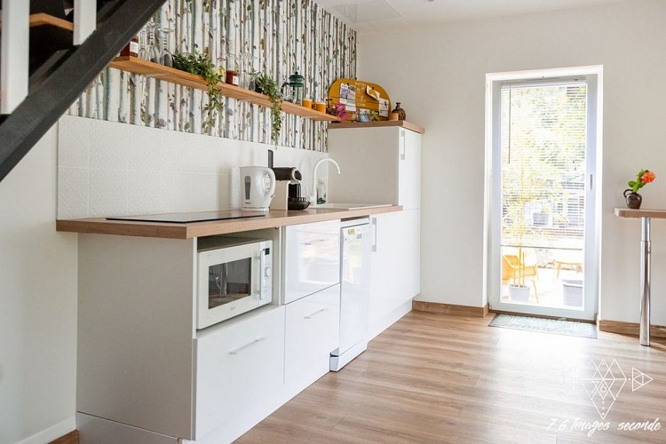 Le Gîte de Plume Espace Kitchenette