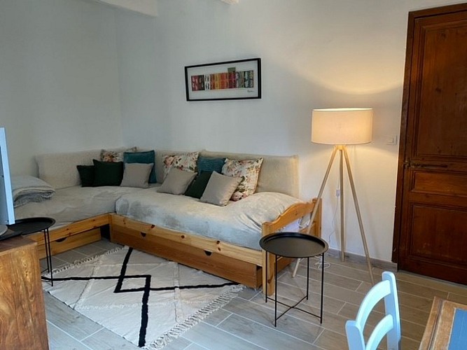 Salon longère du Val Gruchet