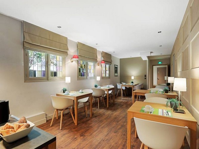 Hôtel Cardinal Rouen Petit-déjeuner