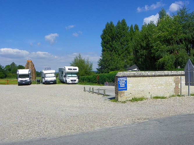 Aire de stationnement et de service de Jumièges