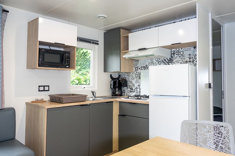 Cuisine mobil-home 3 Chambres