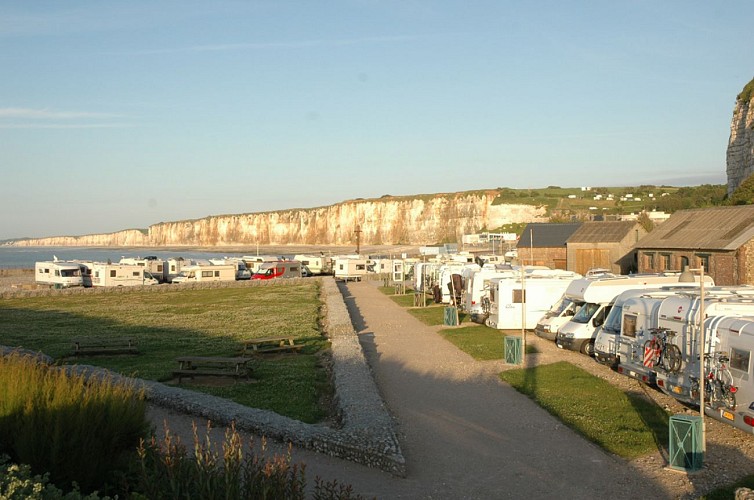 Aire de stationnement et de service de Saint-Valery-en-Caux
