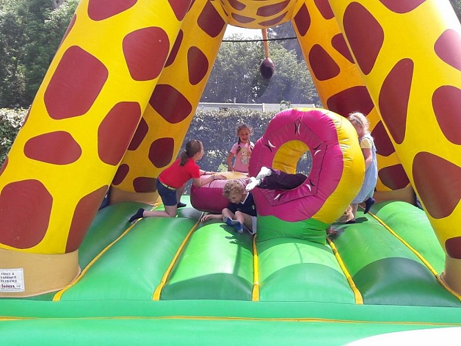 Camping Maupassant cote d'albatre girafe