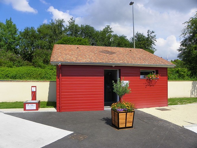 Aire de camping-car Sainte Claire