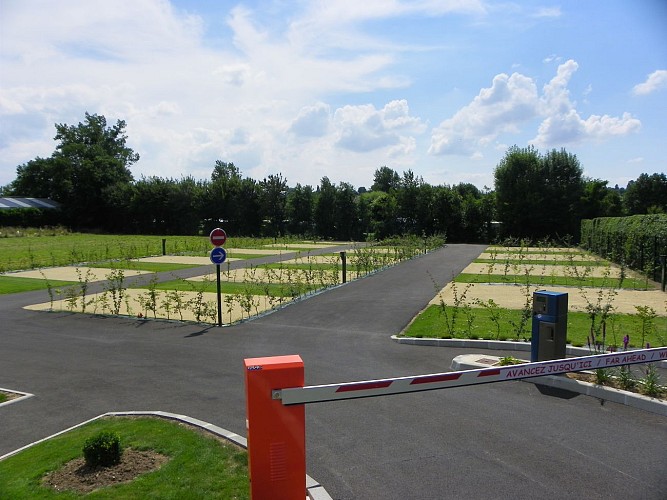 Aire de camping-car Sainte Claire