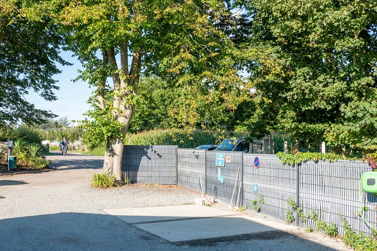 Aire de service pour camping-car