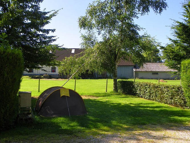 Aire de stationnement du Camping Les Nénuphars