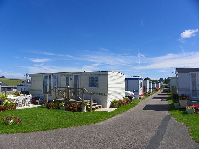 Aire de stationnement et de service du Camping Le Grand Sable