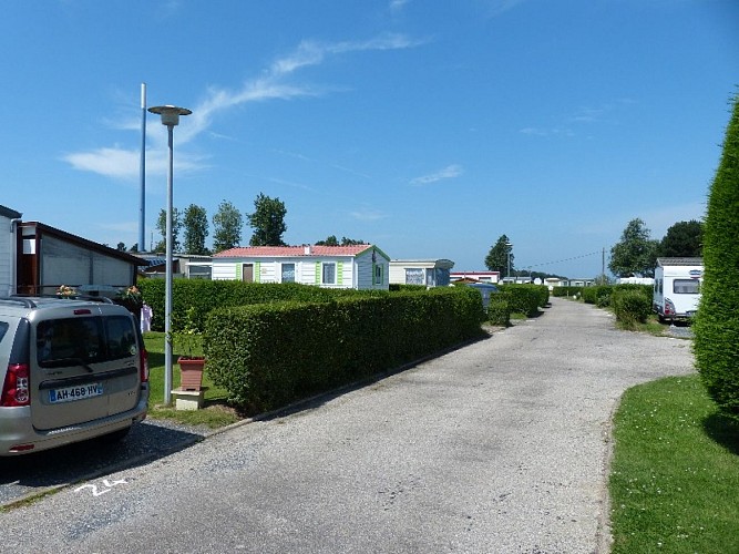 Aire de stationnement du Camping Les Mouettes