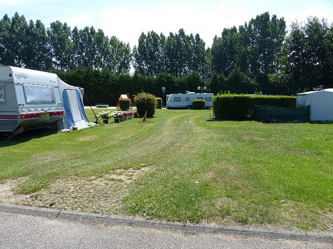 Aire de stationnement du Camping Les Prés de La Mer