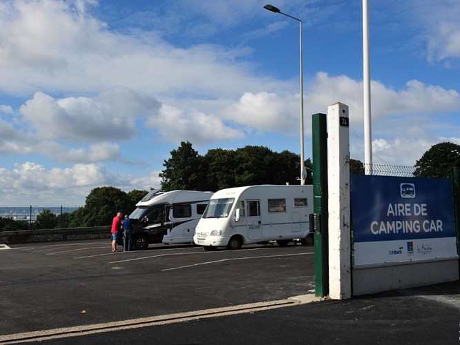 Aire d'accueil camping-cars du Havre
