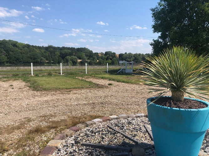 Aire de camping-cars La palmeraie Heuteauville Caux Seine Tourisme 1