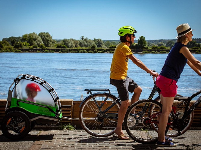 Location de vélos Velhano quai de Seine Caudebec en Caux Rives en Seine Caux Seine NormandieTourisme 