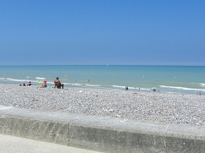 Plage -Baignade et pêche à pied Quiberville-sur-Mer