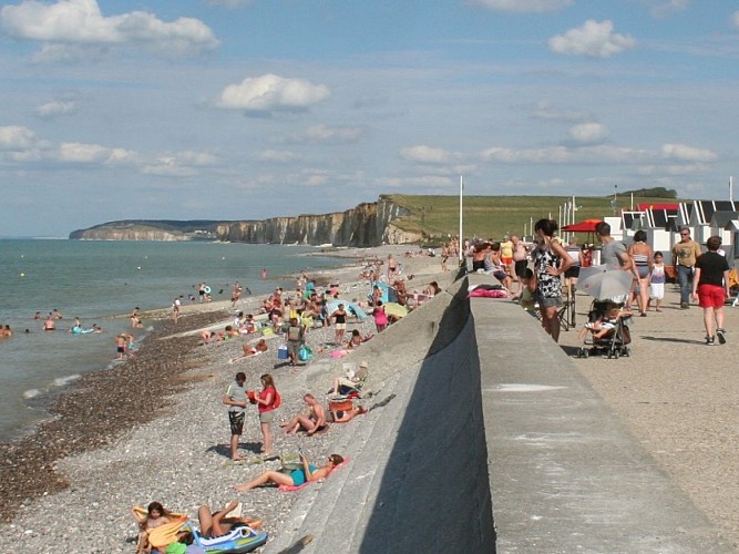 Plage-Baignade Saint-Aubin-sur-Mer