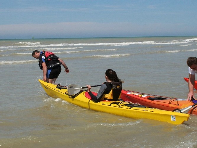 Plage-Baignade Saint-Aubin-sur-Mer