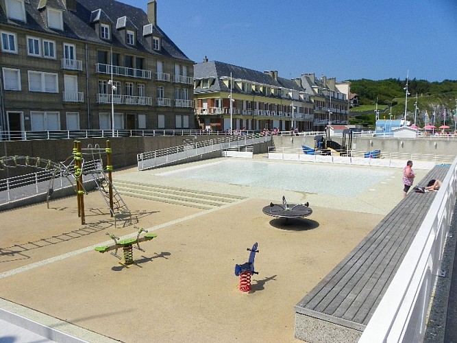 Plage-Baignade Saint-Valery-en-Caux