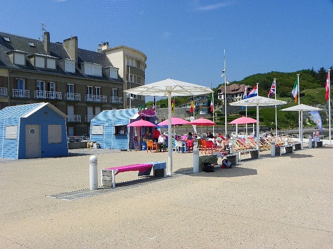 Plage-Baignade Saint-Valery-en-Caux