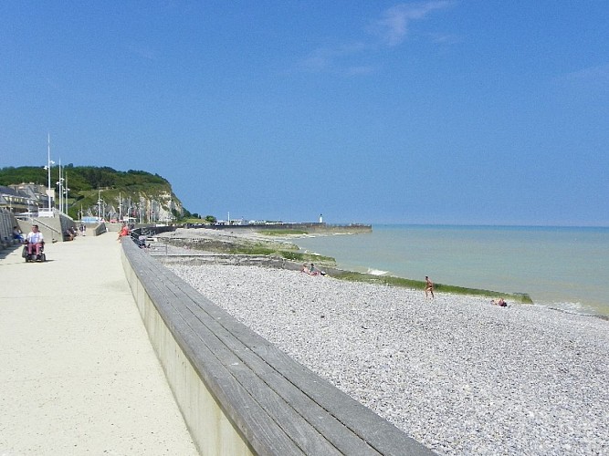 Plage-Baignade Saint-Valery-en-Caux