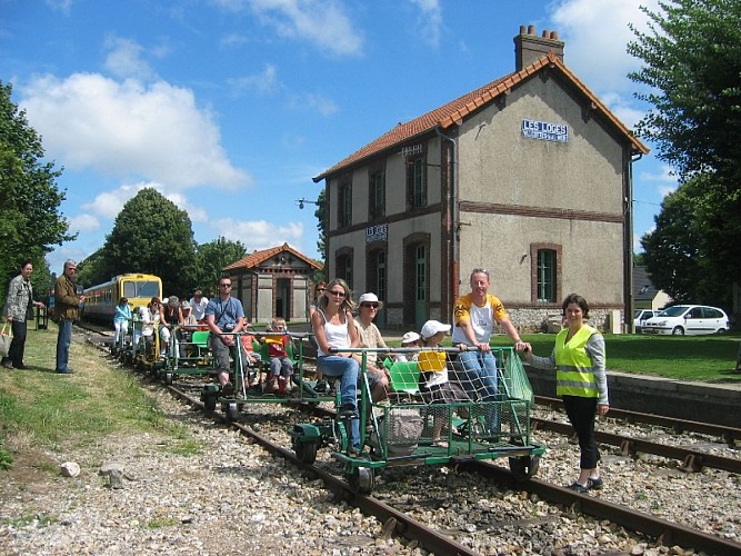 Vélo-Rails et Train Touristique Etretat Pays de Caux