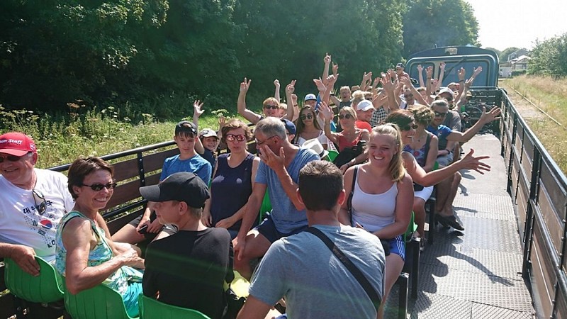VÉLO-RAILS ET TRAIN TOURISTIQUE ETRETAT PAYS DE CAUX - LES LOGES