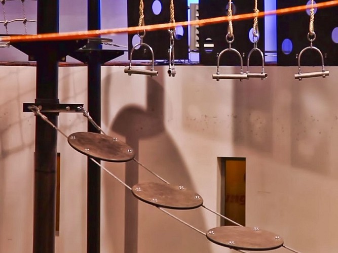 Parcours accrobranche indoor - Art'Sport Café