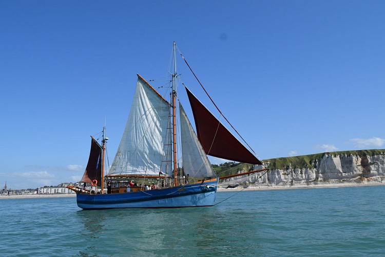 SORTIE EN MER SUR VIEUX GREEMENT - FÉCAMP