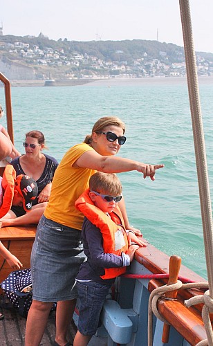 SORTIE EN MER SUR VIEUX GREEMENT - FÉCAMP