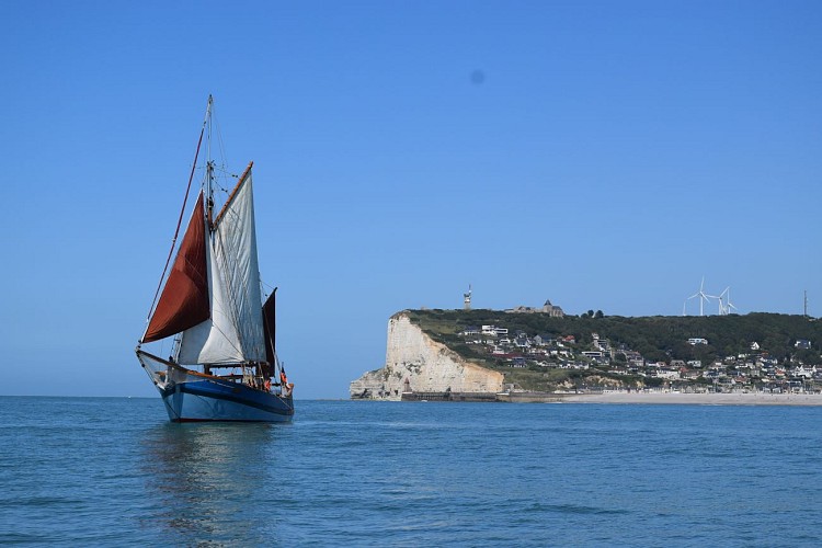 SORTIE EN MER SUR VIEUX GREEMENT - FÉCAMP 