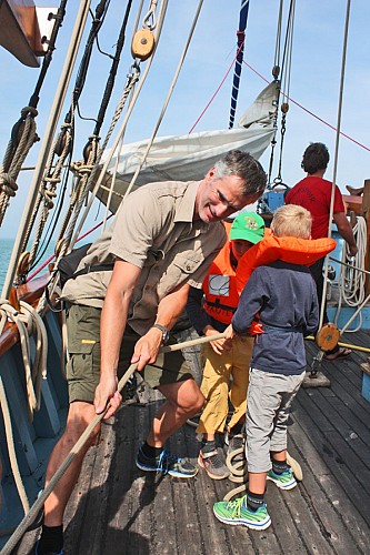 Au gré des vents - Sortie en mer sur vieux gréements